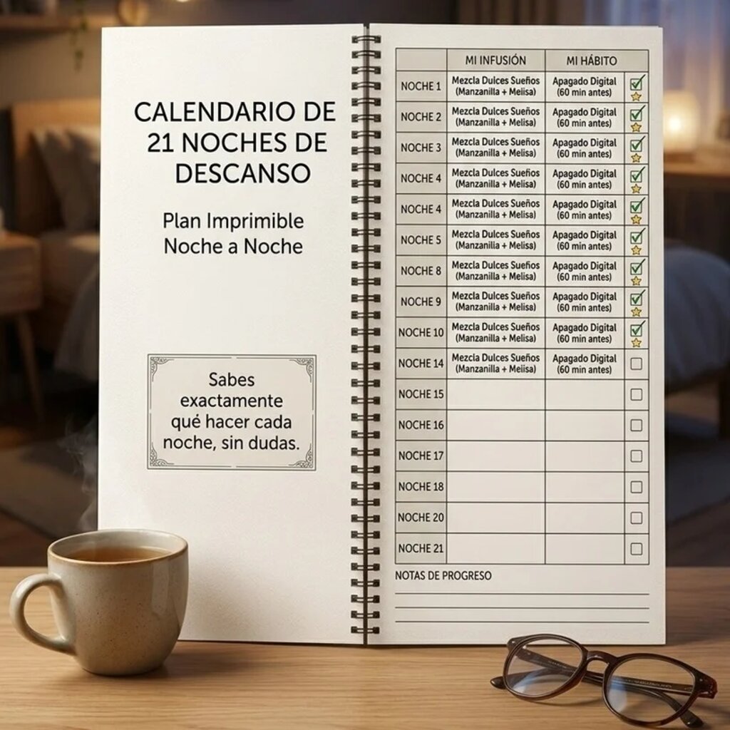 Bono 4: Calendario de 21 Noches de Descanso