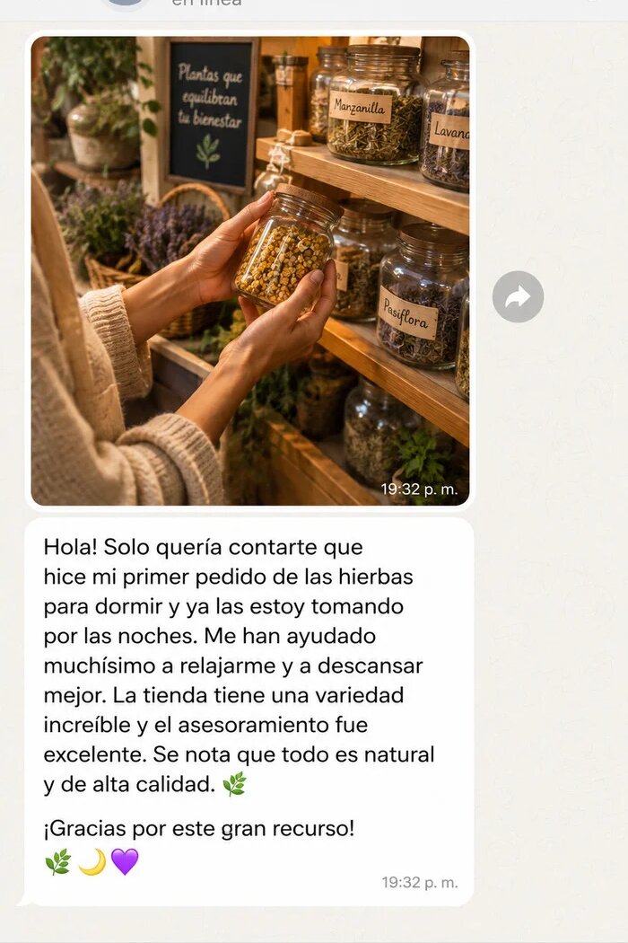 Reseña de hierbas naturales